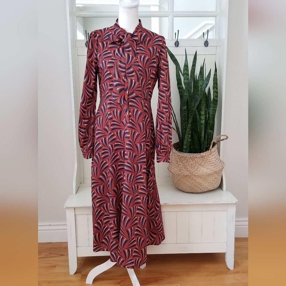 Hayden Los Angeles A-line Hipster Midi Dress Size M